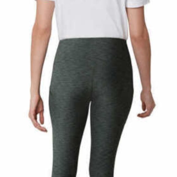 NWT Eddie Bauer Ladies' Trail Tight Leggings Zip Pockets Green Size Small - Picture 4 of 5